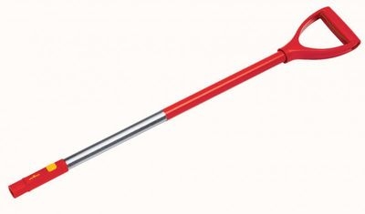 Ручка алюминиевая 85см. с рукояткой ZM-AD Aluminium-D-Stiel, для сад. инструмента WolfGarten