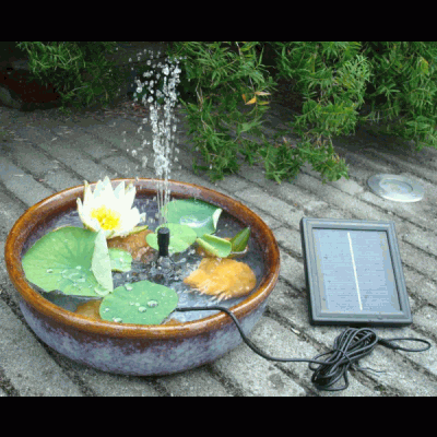 Насос фонтанный на солнечной батарее OLIVE CH-3000