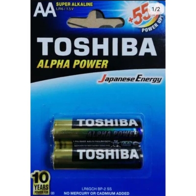 665 TOSHIBA LR6GCH BP-2 батарейка 4904530591846