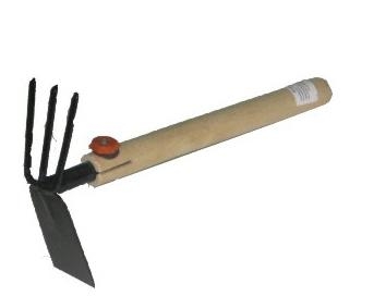 Мотыжка МК-2-60-350 с ручкой-набор садового инструмента "Дачник"