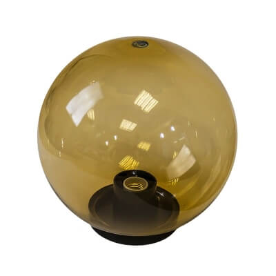 Светильник ЭРА садово-парковый шар золотистый D250mm E27 НТУ 01-60-253