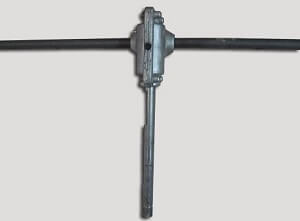 Редуктор на шнек 28" на снегоочист.E660F, YM 7110 DET  (618-04173A)