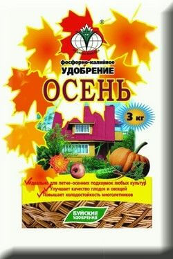 Удобрение Фосфорно-калийное Осень 3 кг