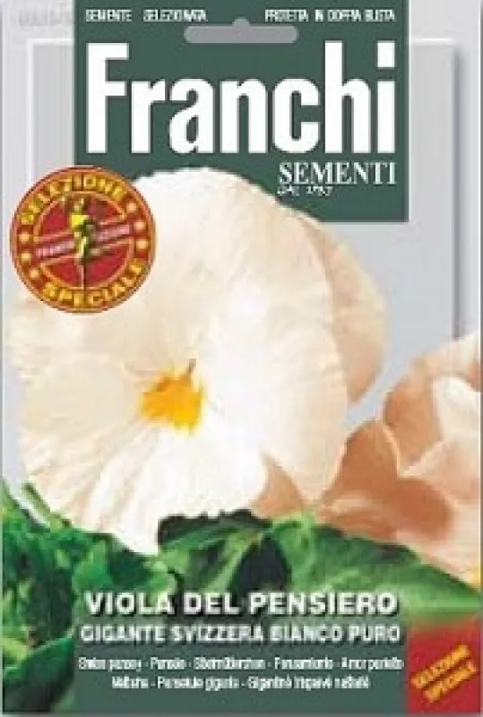 Виола швейцарские гиганты белая GIGANTE (1 гр) SVIZZERA BIANCO DBFS 355/6