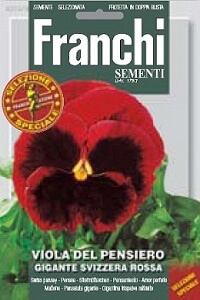 Виола швейцарские гиганты красная GIGANTE SVIZZERA BIANCO (1гр) DBFS 355/9