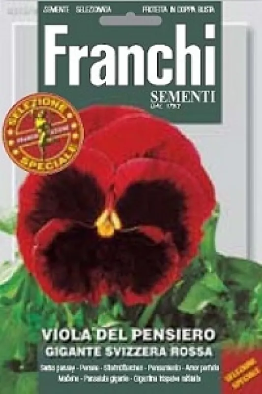 Виола швейцарские гиганты красная GIGANTE SVIZZERA BIANCO (1гр) DBFS 355/9