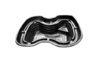 Пруд черный 165*115*50 см (400л)