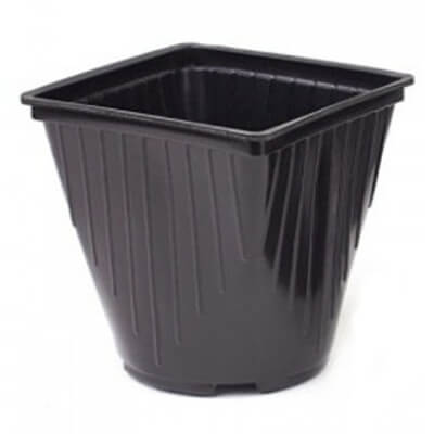 Горшок 14x14x14 cm, объем 2 л, формованный