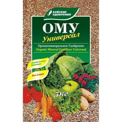 Удобрение органоминеральное "Универсал" 5 кг.