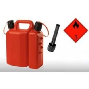 Канистра пластиковая для топлива и масла (3,5+1,5 л) (7010)