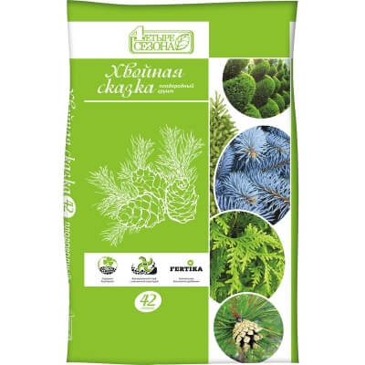 Грунт Четыре сезона "Хвойная сказка" 42 л