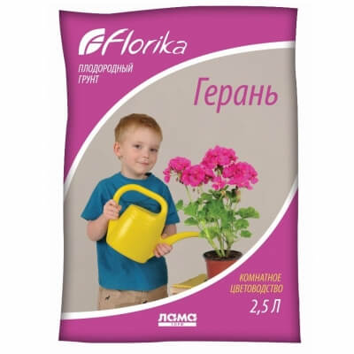 Грунт Флорика "Герань" 2,5л.