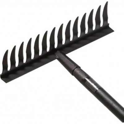 FINLAND ГРАБЛИ С ЧЕРНЫМ ЧЕРЕНКОМ 14 ЗУБЬЕВ 1705-Ч