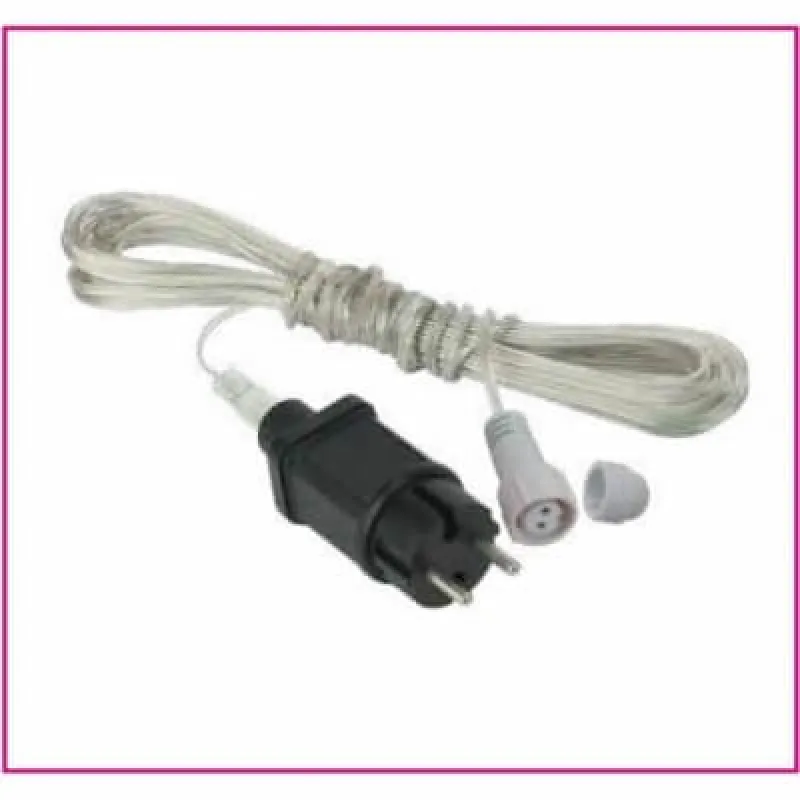 Гирлянды ENIT-3 ЭРА Трансформатор для подключения низковольтных гирлянд, 220V-24V, IP44, 3м