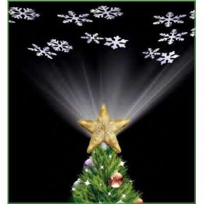 Елочная верхушка-проектор Звезда ENIOP-07