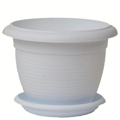 Горшок Терра 2,3л, белый