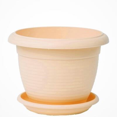 Горшок Терра 2,3л, крем