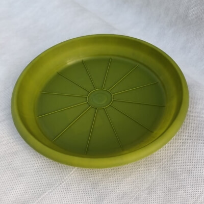 Поддон Гала 20 см для горшка Корал 22 см, оливковый