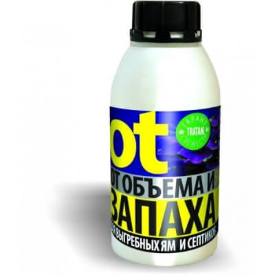 Средство от запаха и объема для выгребных ям ТРАТАН Ot 0,5л
