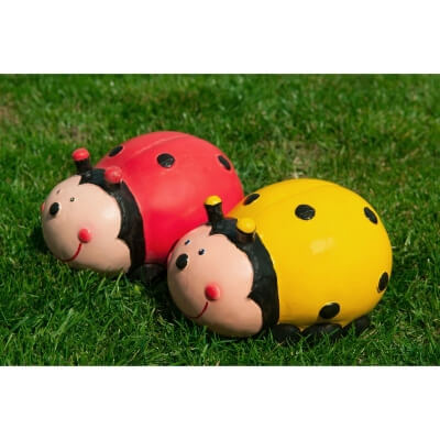 Гипсовая окрашенная фигура БОЖЬЯ КОРОВКА