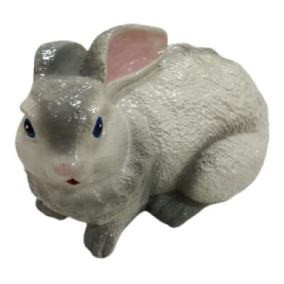 Гипсовая окрашенная фигура ЗАЯЦ БОЛЬШОЙ