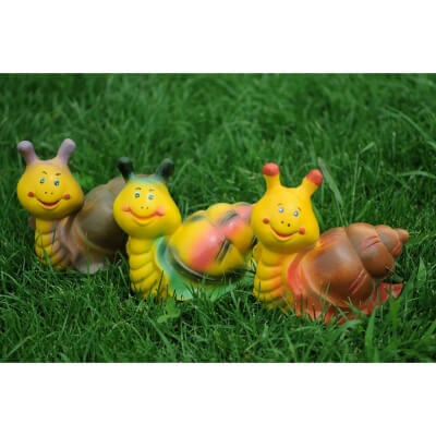 Гипсовая окрашенная фигура УЛИТКА МАЛАЯ