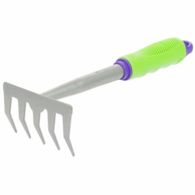 Грабли 5-зубые, 115х275 мм, стальные, пластиковая рукоятка, CONNECT// Palisad 63003