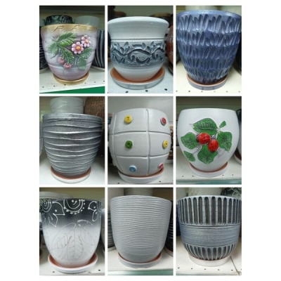 Кашпо 8л с поддоном