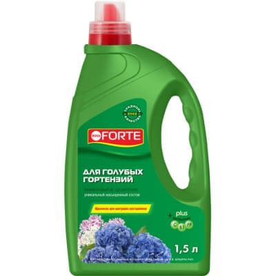 Удобрение для голубых гортензий Bona Forte 1,5л