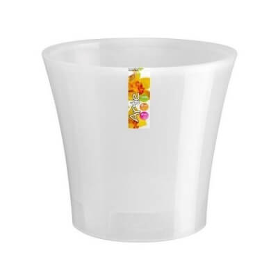 Горшок Арте, 1,2л, цвет прозрачный-прозрачный