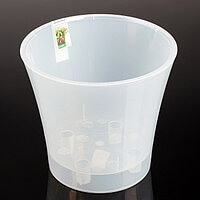 Горшок Арте, 3,5л, цвет прозрачный-прозрачный