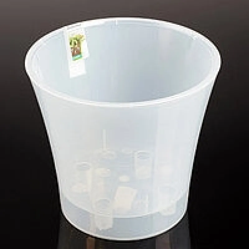 Горшок Арте, 5л, цвет прозрачный-прозрачный