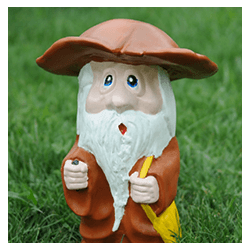 Гипсовая окрашенная фигура БОРОВИК