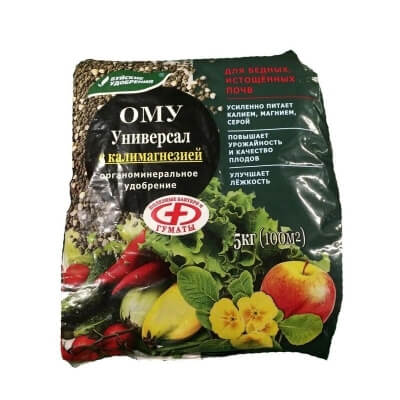 Удобрение органоминеральное "Универсальное" с калимагнезией 5 кг.