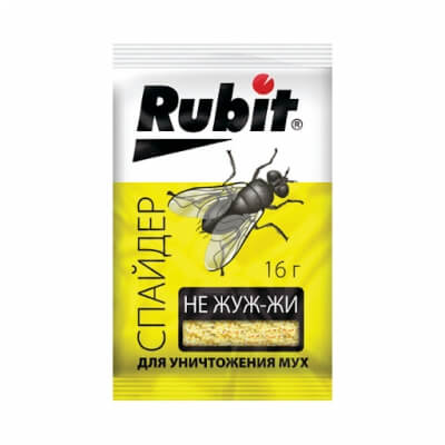 Рубит Спайдер приманка от мух 16г