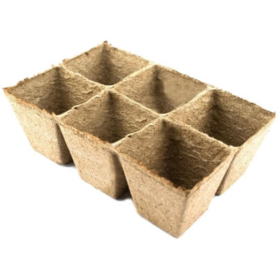 Лоток Jiffy-Strip  8*8 см 6 ячеек (кассета)