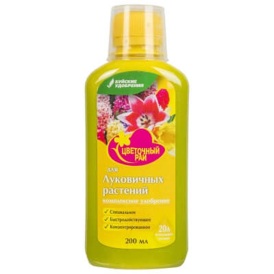 Жидкое комплексное удобрение "Цветочный рай" для Луковичных растений 0,2 л