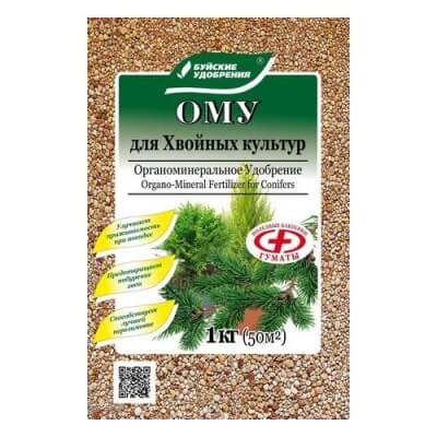 Удобрение органоминеральное "Для хвойных культур" 1 кг