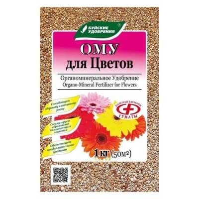 Удобрение органоминеральное "Для Цветов" 1 кг.