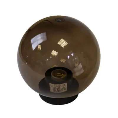 Светильник ЭРА садово-парковый шар дымчатый D250mm E27 НТУ 01-60-255
