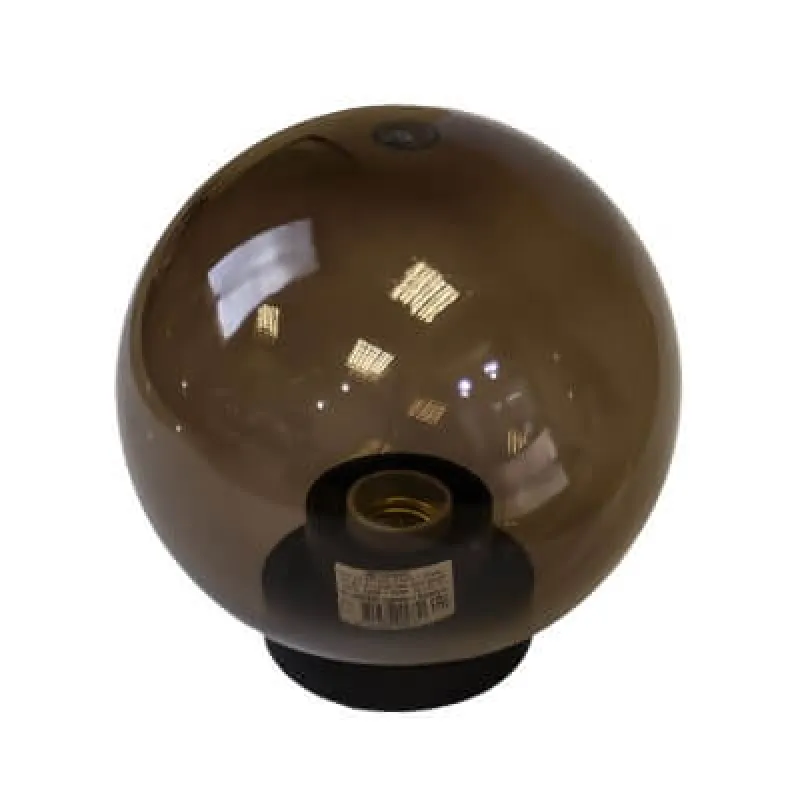 Светильник ЭРА садово-парковый шар дымчатый D250mm E27 НТУ 01-60-255