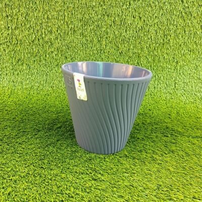 Горшок с дренажной системой Луи VipSet 2,7л антрацит