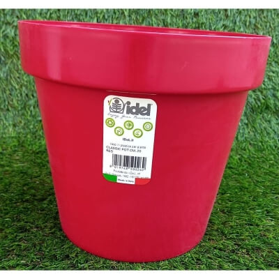 Горшок Classic CM. 20, красный