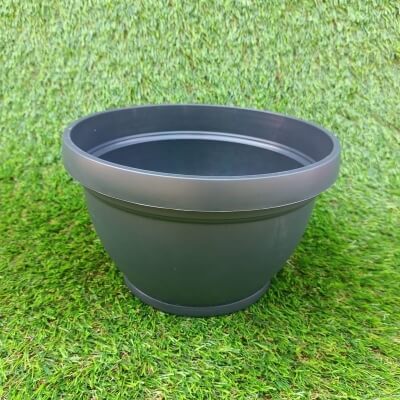 Горшок LIPARI+S. 31 LT.8,5 (29X18H) CM, антрацит