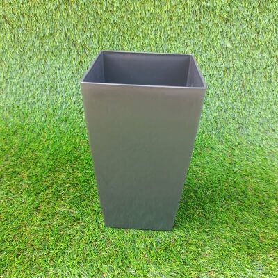 Горшок Square Living квадратный, высокий 15X15, антрацит