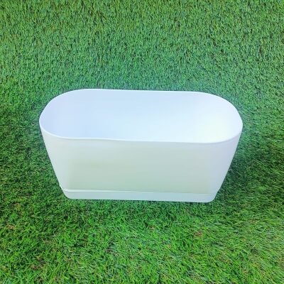 Чаша овальная Living CM. 25, белый