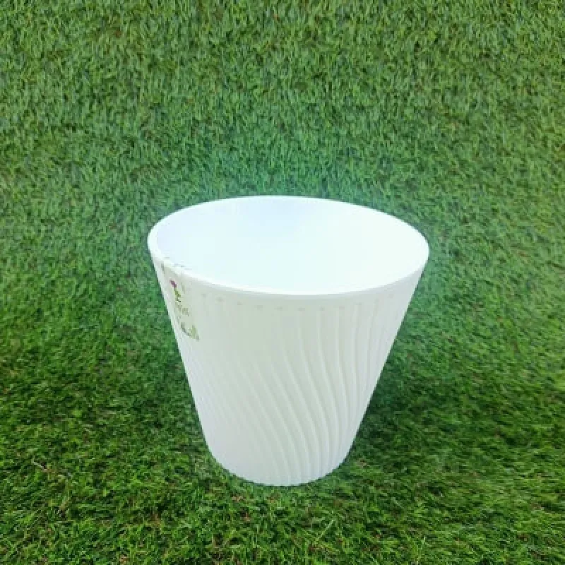 Горшок с дренажной системой Луи VipSet 2,7л белый