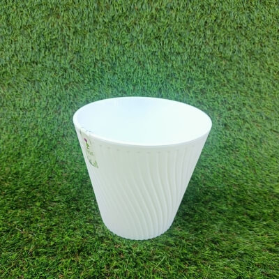 Горшок с дренажной системой Луи VipSet 2,7л белый