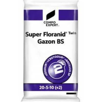 Минеральное  удобрение Superfloranid Twin Gazon BS 20-5-10, (20 кг)
