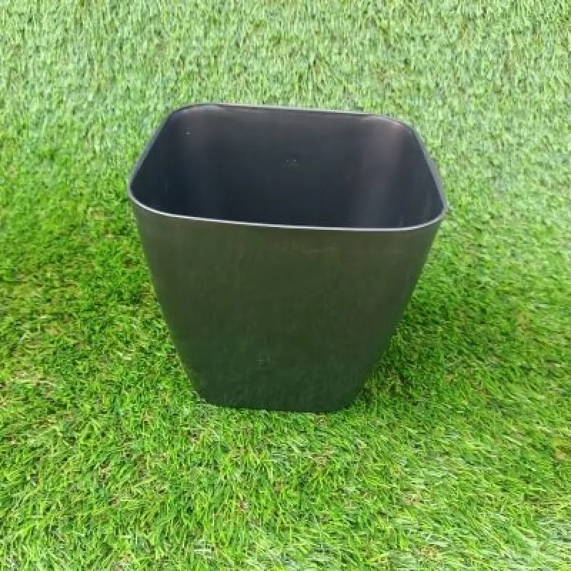 Горшок Square Living квадратный CM. 16X16, антрацит